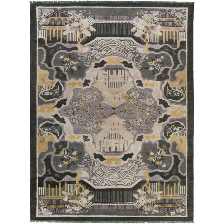 Becket Wool Floral Indoor Rug