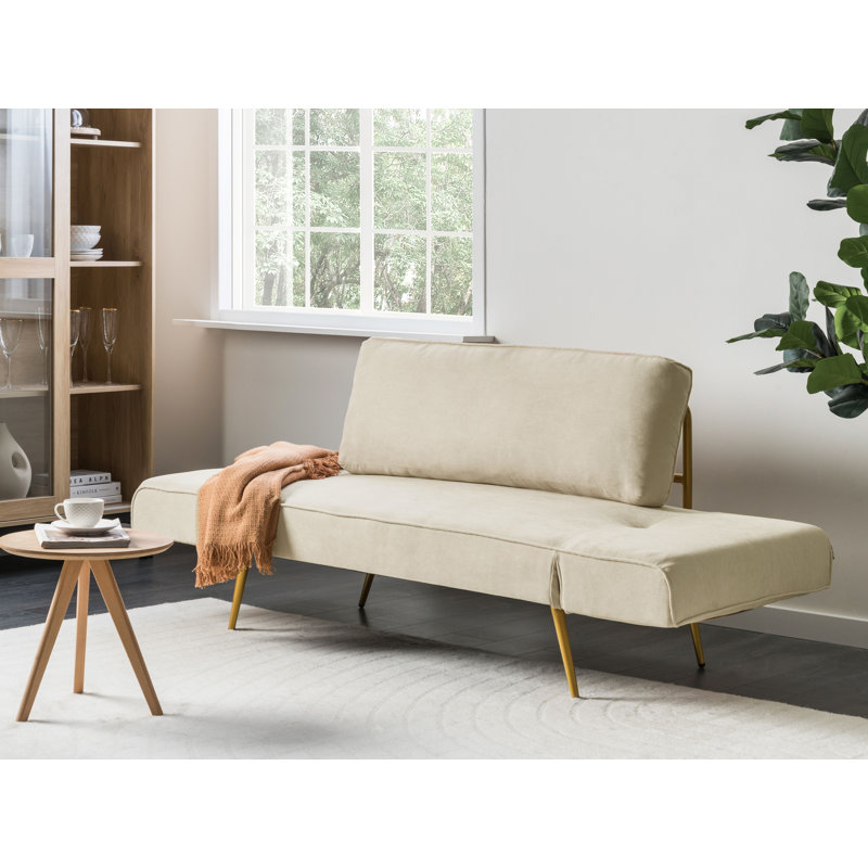 Ahl 2 Seater Sofa Bed, Beige