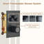 Système de douche thermostatique double à 3 fonctions avec 3 jets d'eau Rainfall Symphony-88543407