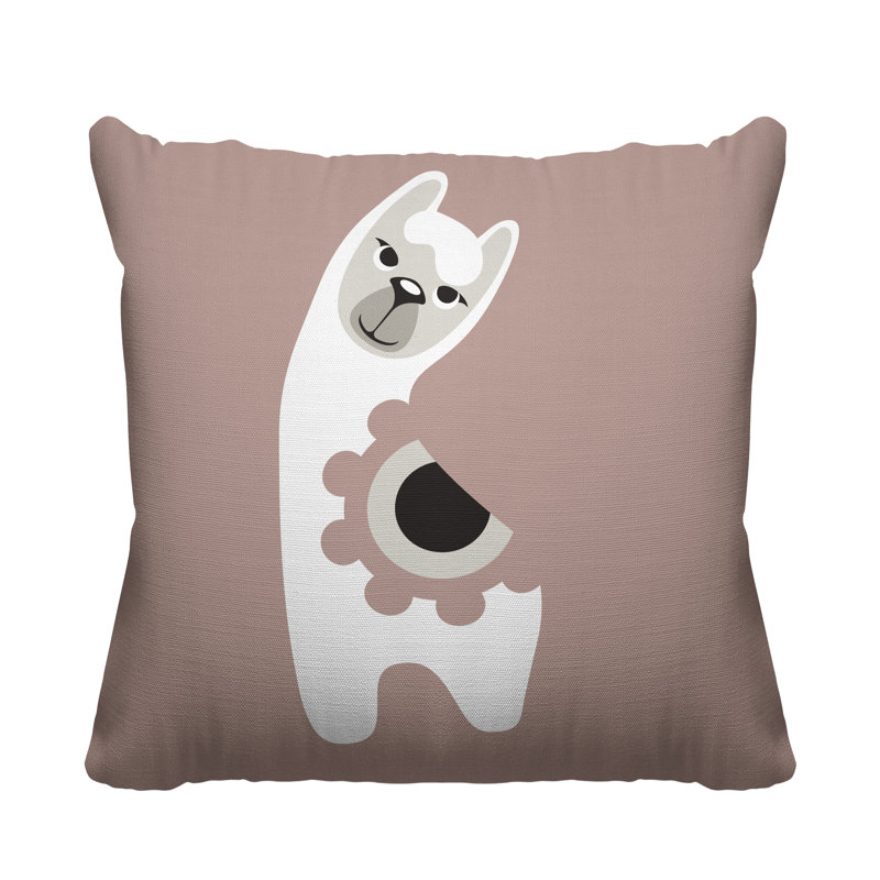 Coussin Inkie, 19 po x 19 po, Ombre, Carré