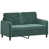 100 % polyester vert foncé est en rupture de stock