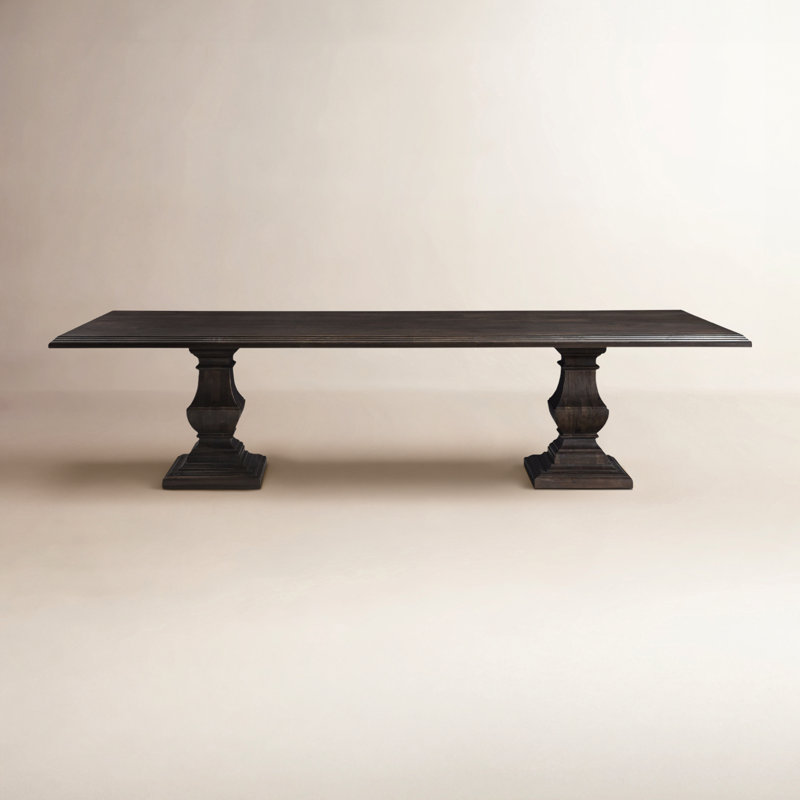 Nimes Mango Solid Wood Dining Table, 30" H x 120" L x 44" W