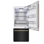 ZLINE Autograph Edition 36 po. 19,8 pieds cubes Réfrigérateur à congélateur inférieur intégré avec distributeur d'eau et machine à glaçons en acier inoxydable avec intérieur et détails gris graphite-1222535910