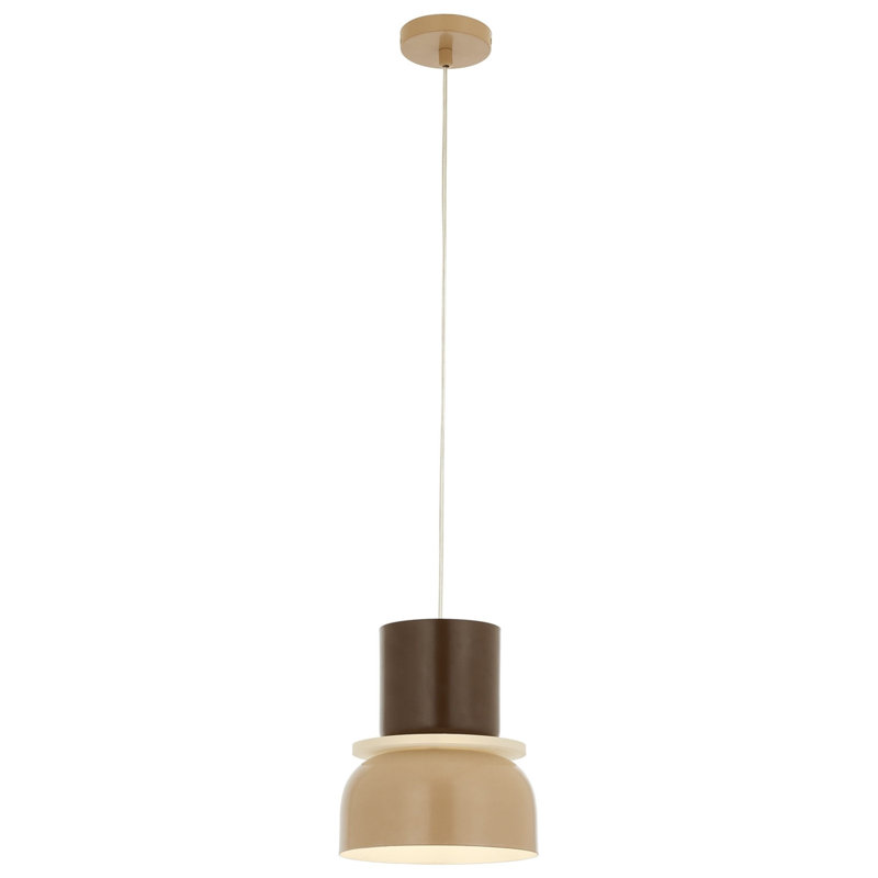 Demps 1 - Light Gold Dome Pendant