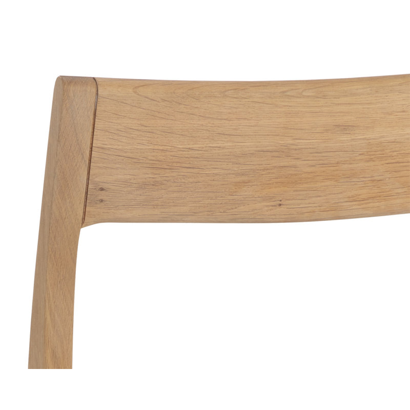 Upland Solid Wood Dining Chair, Brown