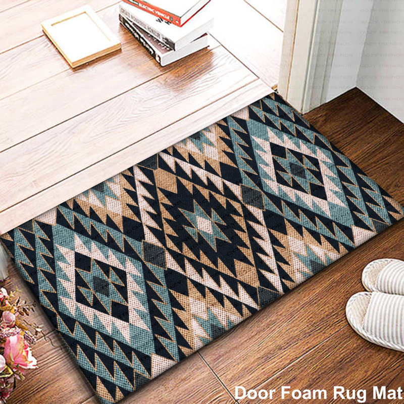 Geometric Anti-Fatigue Non-Skid Kitchen Mat