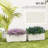 2 Pack 20 Inch Railing Planter Box, Hanging Flower Pots, White-1759175913