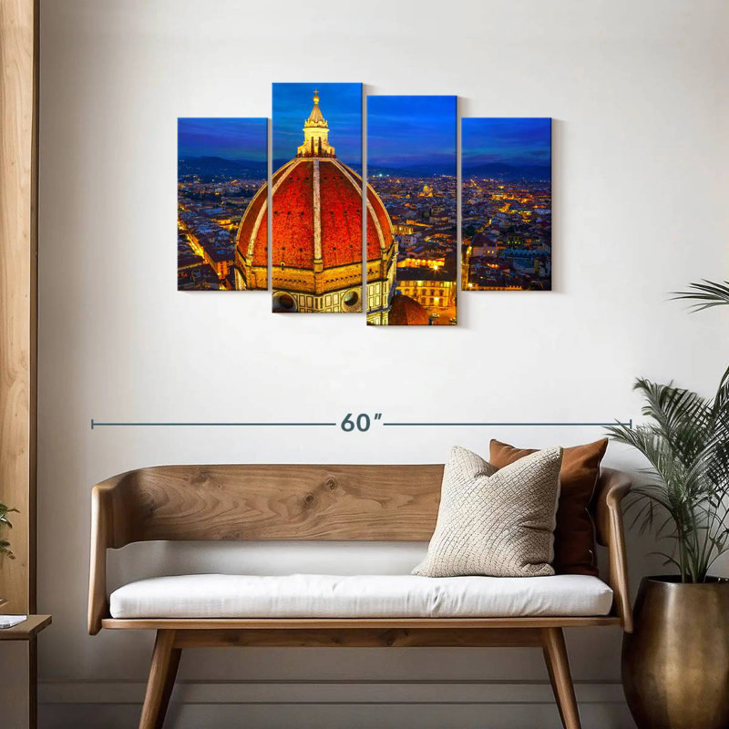 Lumières en dôme Lynelle Duomo Di Firenze, H 27 po x l 43 po