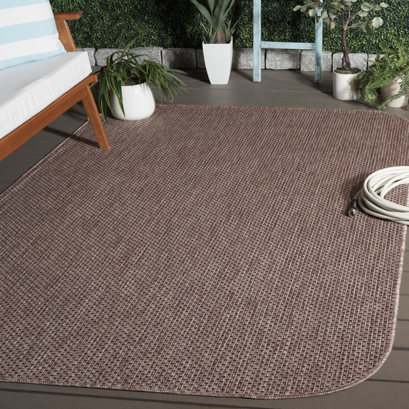 Rectangle Power Loom Area Rug, Rectangle 5'3" x 7'7"