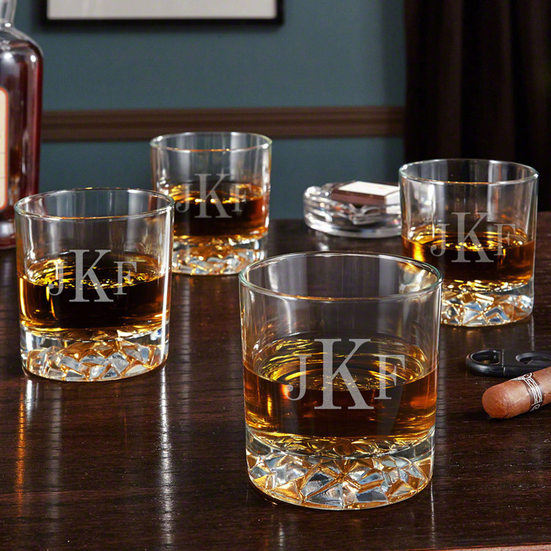 11,5 oz. Fairbanks Verre à whisky personnalisé - Verre à whisky personnalisé, Oui