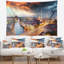 «Cityscape Berlin at Dawn» avec tapisserie ciel dramatique-28499389