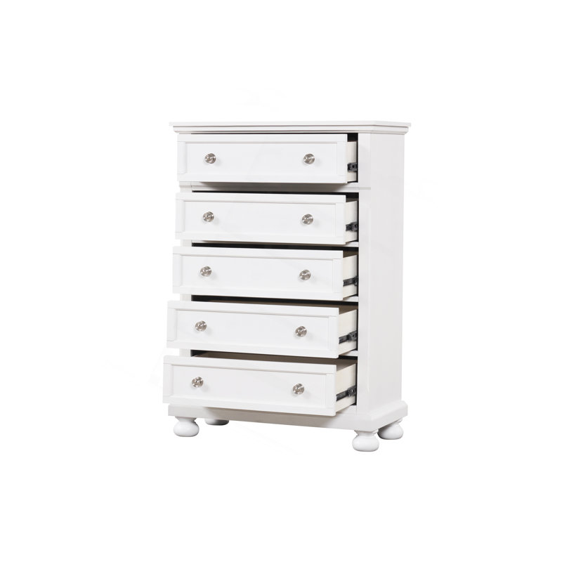 Commode Meade, blanc