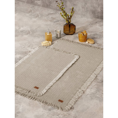 Dale Cotton Twill Non-Slip Bath Mat