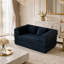 Canapé-lit convertible de 59 po avec coussin cylindrique et matelas pliable en velours côtelé pour petits espaces-607508721
