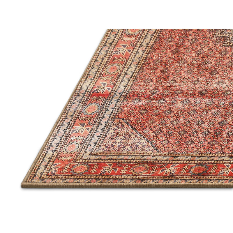 Oriental Indoor Rug, Rectangle 7' x 9'