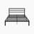 Downey Metal Platform Bed-420330576