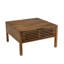 Ipina Solid Wood Four Leg Coffee Table with Storage