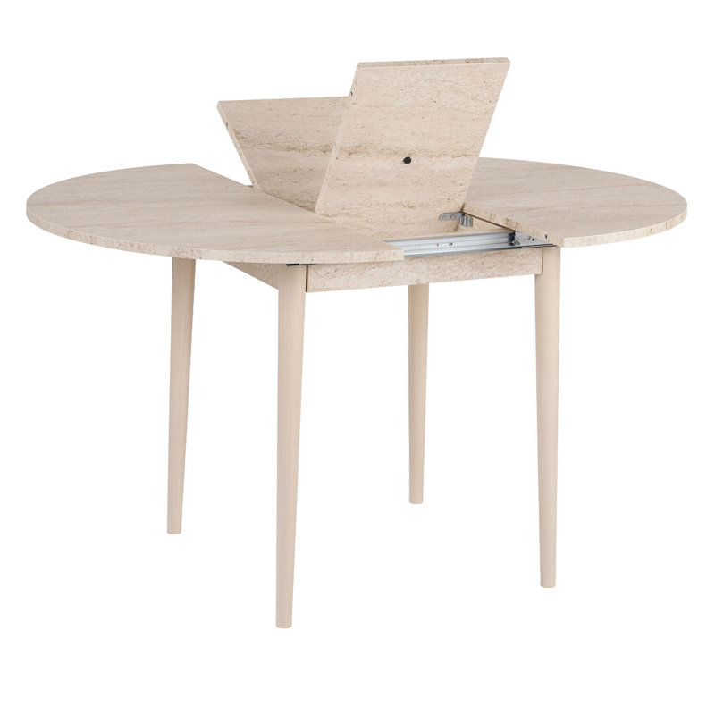 Table de salle à manger extensible, Chêne