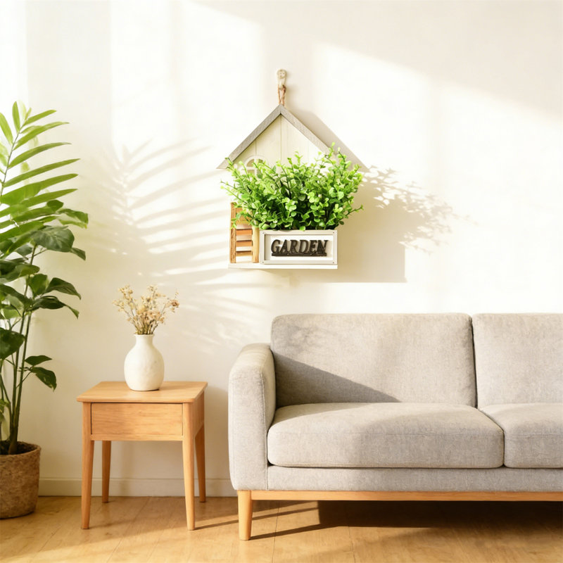 Wall-Mounted Artificial Flower