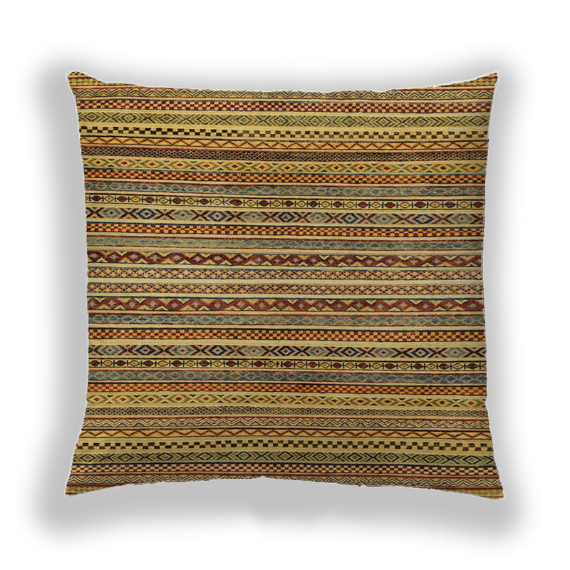 Coussin Abstract 2309, Microsuède