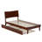 Phoenix Wood Platform Bed with Trundle-891028853-891028861