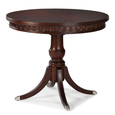 Pedestal End Table