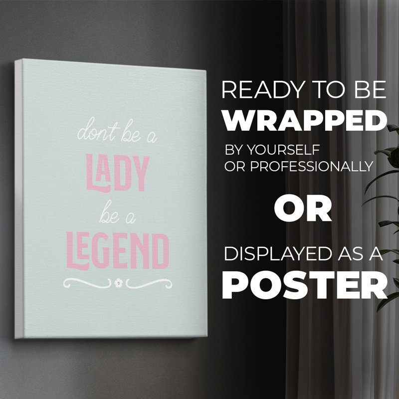 Lady Legend - reproduction de toile seulement - NON-CADRE, H 18 po x l 12 po