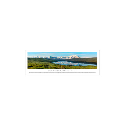 Denali National Park, Blueberry Hill Panoramic Print Poster