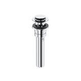 Push Drain with Overflow