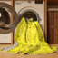 Tapis traditionnels jaunes lavables à la machine 1054-1831807413