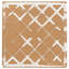 Angela Harris Dunmore 8x8 Polished Hand Painted Look Ceramic Tile