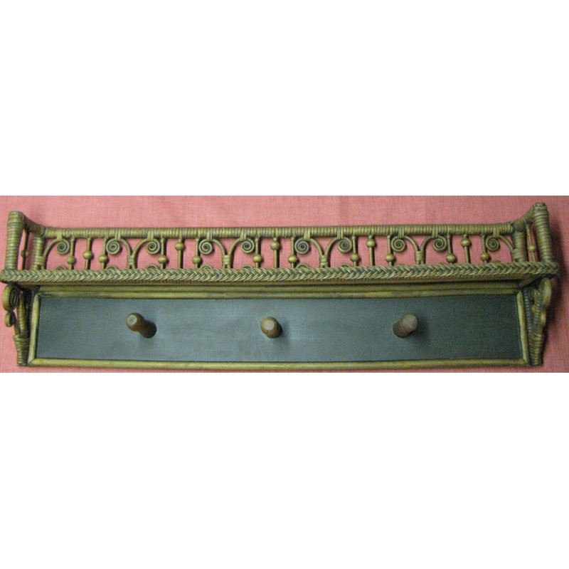 Porte-manteaux victorian, Brun délavé