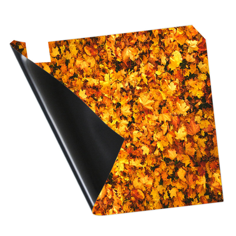 Housse pour boîte aux lettres en bois décoratif laisse automne