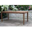 Fleur 6 - Person Wood Patio Dining Set with Rectangular Table