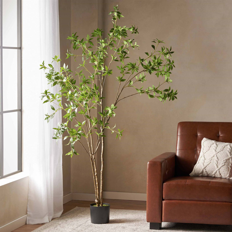 Superbe arbre de Pieris artificiel pour rehausser le décor de la maison avec une apparence réaliste et un entretien sans tracas