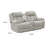 Marlow 78" Modern & Contemporary Faux Leather Power Reclining Loveseat with Wireless Speakers, USB Charging, LED Lighting, Cup Holders, and Hidden Storage.-2042233890