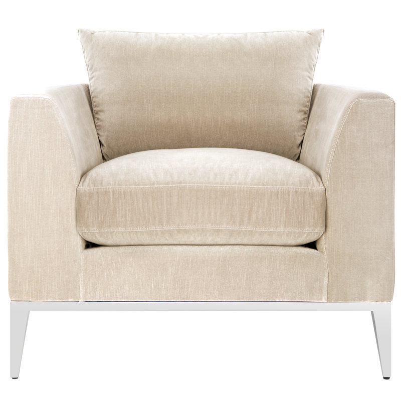 Fauteuil club Christy, Beige