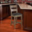 Tabouret de comptoir rembourré 30 po Yael