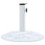 Base de parasol ronde 19,8 livres pour fonte robuste de 1,4, 1,5 et 1,9 pouces blanc 15,7 po x 12,5 po-1078373982-1078373968-1078373981