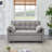 Comfortable Double Sofa Bed with Pull-out Function for Living Room