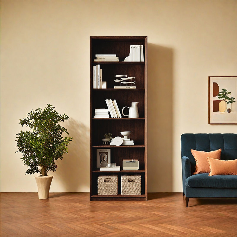 Ivianna, (6 Shelves) 78.74"H x 27.56"W x 13.78"D