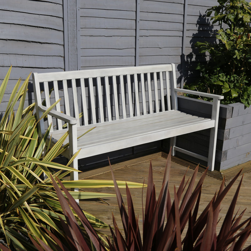 Solid Wood Acacia Outdoor Bench
