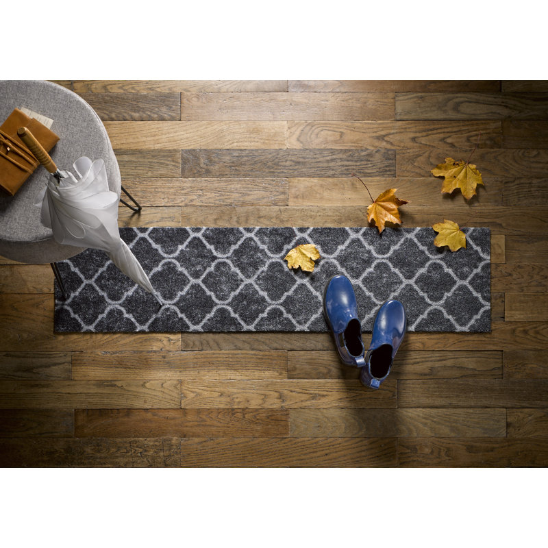Geometric Indoor Doormat, Rectangular 30 x 120cm