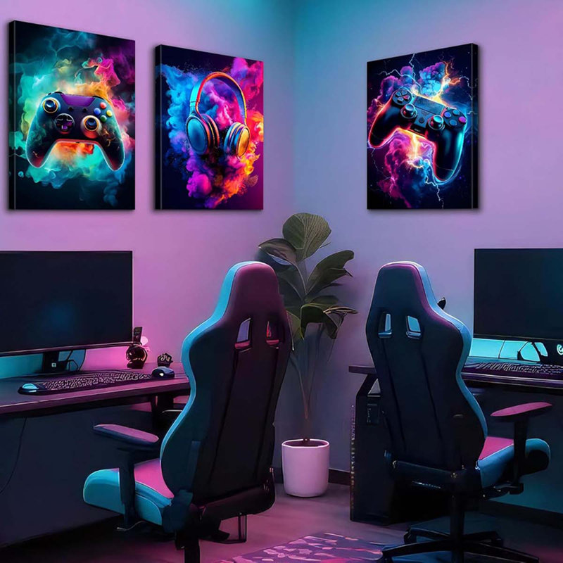 3 Piece Wrapped Canvas Print