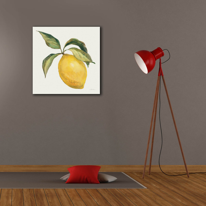 «Le Citron On Cream» par Silvia Vassileva, art mural sur toile