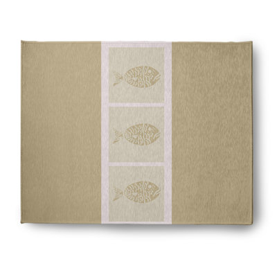 Tapis intérieur / extérieur taupe Manilla