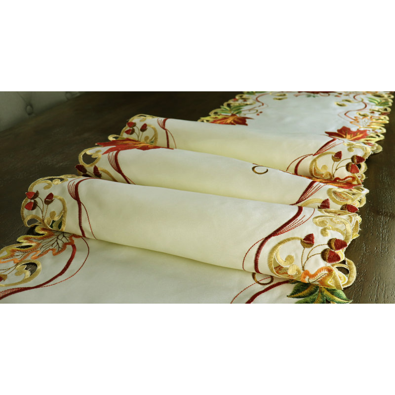 Delmoral Floral Thanksgiving Table Runner, 54" x 16"