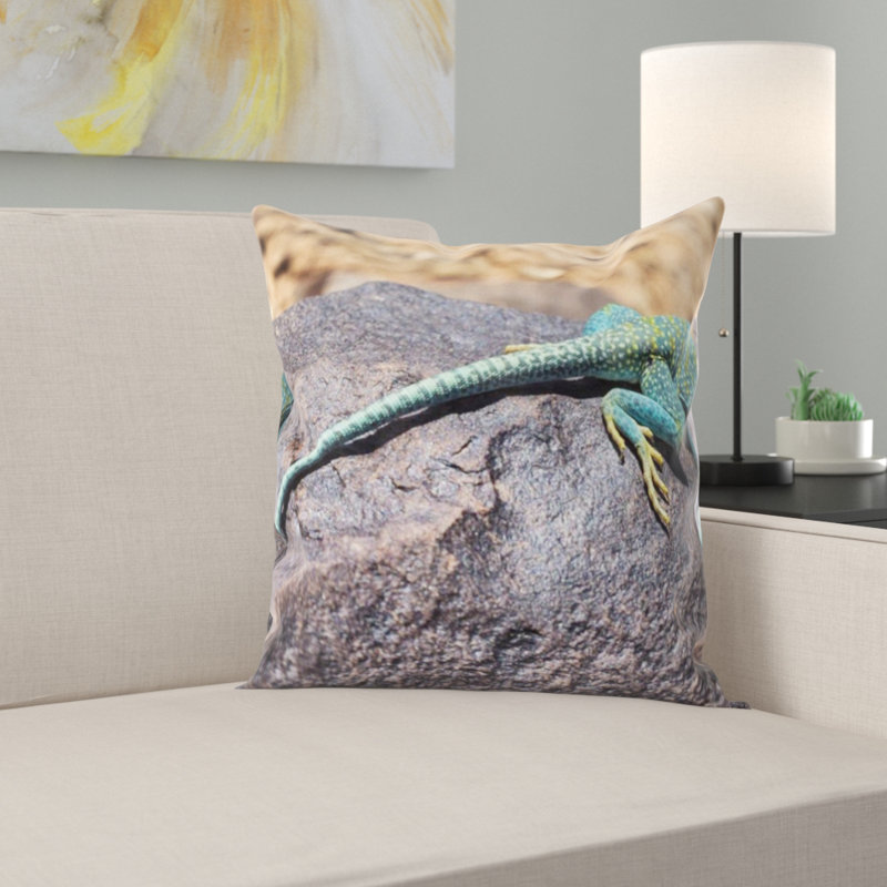 Microsuede Throw Pillow