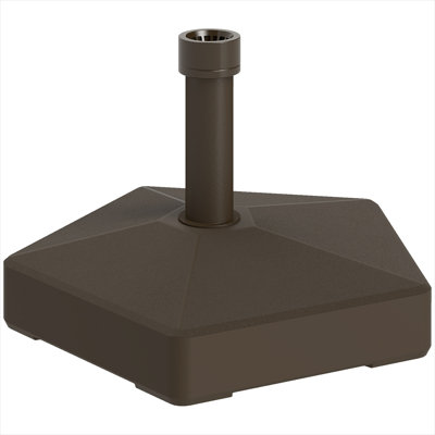 Outdoor Space Parasol Umbrellas and Accessories, combining 22 in, Brown Hdpe, and 7.2 ft Parasols