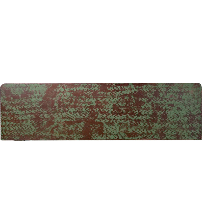 Sierra Madre naturelle, H 32 po x l 60 po x P 18 po, Vert-de-gris
